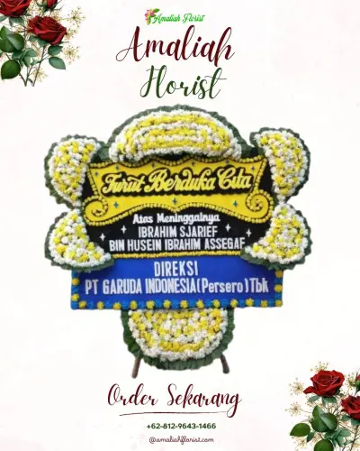 Papan Bunga Duka di Cigedog
